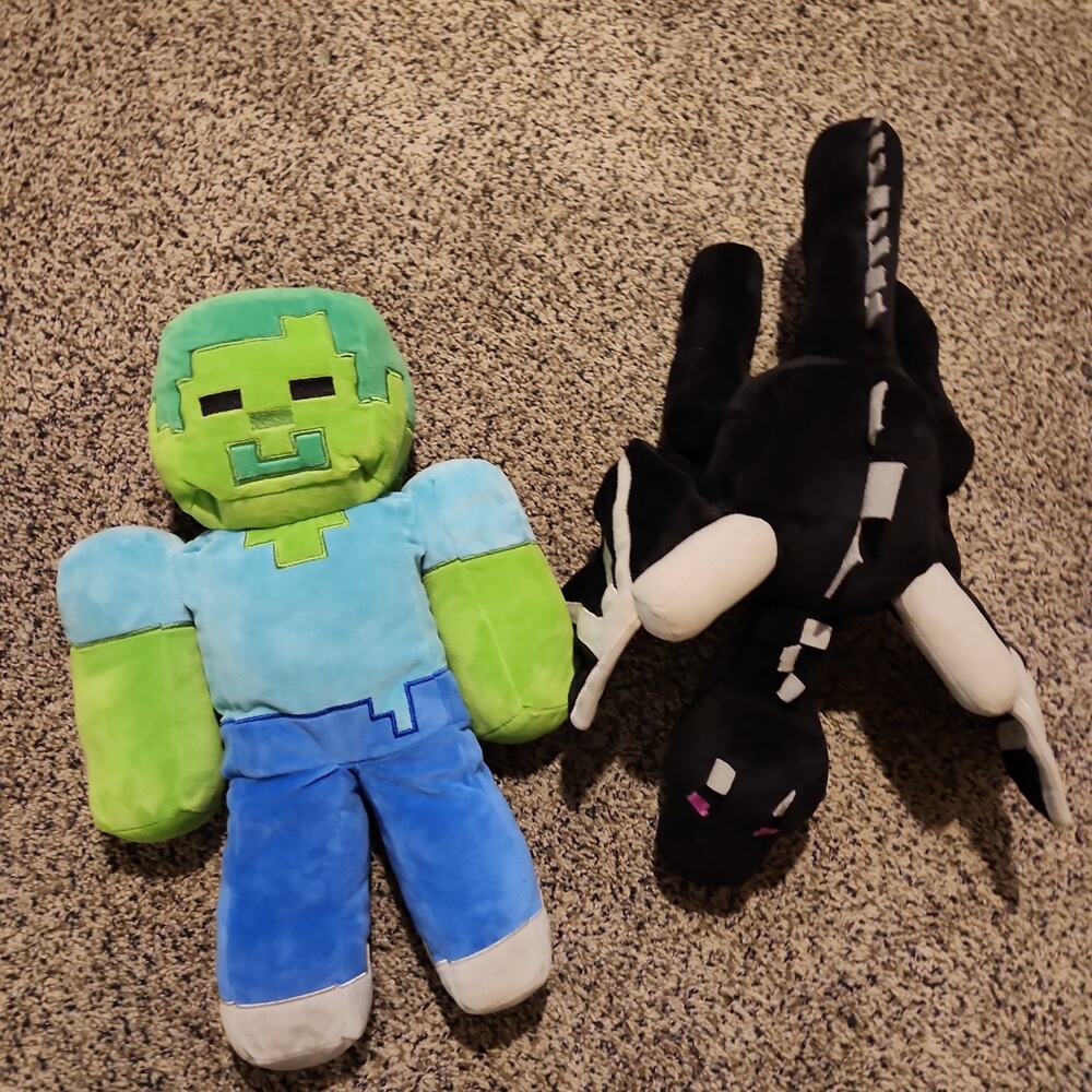 Mindcraft Dragon + Zombie 19'
